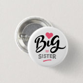 Große Schwester Button (Vorne & Hinten)