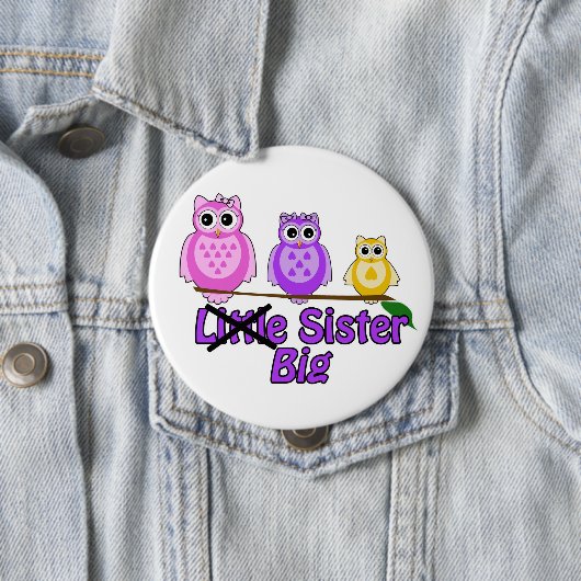 Große Schwester-Button Button (Beispiel)