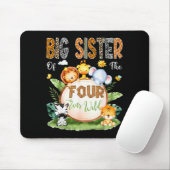 Große Schwester der Four Ever Wild Safari 4. Gebur Mousepad (Mit Mouse)