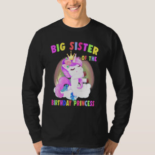 Große Schwester der Geburtstagskünstlerin Unicorn  T-Shirt