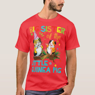 Große Schwester der Guinea Pig Geburtstagsfamilie  T-Shirt