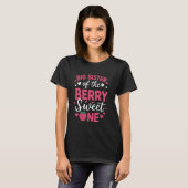 Große Schwester der süßen Beere Erdbeere Erste T-Shirt (Vorne ganz)