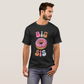 Große Schwester Donut T-Shirt (Vorne ganz)