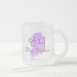 Große Schwester (eines Mädchens) Korea Mattglastasse