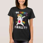 Große Schwester endlich 2020 T-Shirt (Vorderseite)