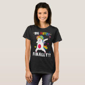 Große Schwester endlich 2020 T-Shirt (Vorne ganz)