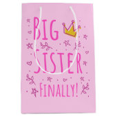 Große Schwester, endlich III Mittlere Geschenktüte (Vorderseite)