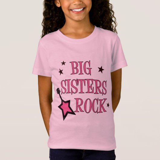 Große Schwester-Felsen T-Shirt (Vorderseite)