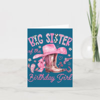 Große Schwester Geburtstagsmädchen Rosa Illustrati