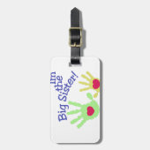 Große Schwester Gepäckanhänger (Vorderseite vertikal)