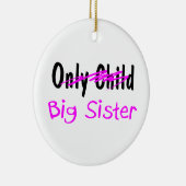 Große Schwester Keramik Ornament (Rechts)