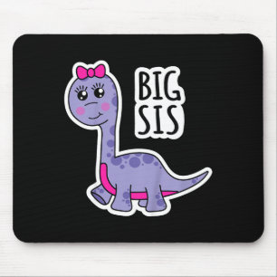 Große Schwester Kids Dinosaurier Schwester Super S Mousepad