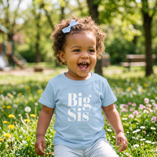 Große Schwester Kids Geschwister passende Familie Baby T-shirt