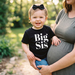 Große Schwester Kids Geschwister passende Familie Baby T-shirt