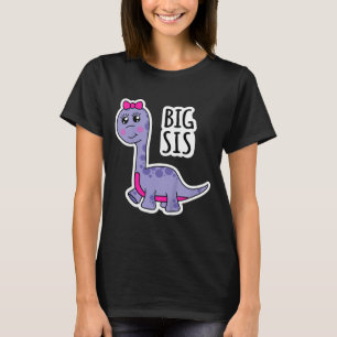 Große Schwester Kinder Dinosaurier Schwester Super T-Shirt