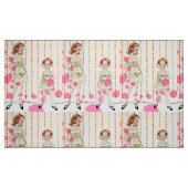Große Schwester Kleine Schwester Stoff (Fat Quarter (45,7 x 55,9 cm))