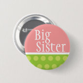 Große Schwester-Knopf Button (Vorne & Hinten)