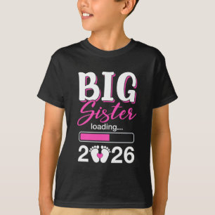 Große Schwester lädt 2026 zur Beförderung zur Groß T-Shirt