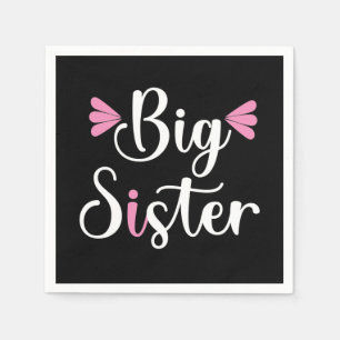 Große Schwester, lieblich Serviette