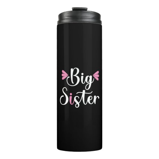 Große Schwester, lieblich Thermosbecher (Vorderseite)