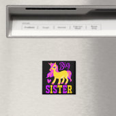 Große Schwester Magisches Einhorn Magnet (In Situ (Geschirrspüler))