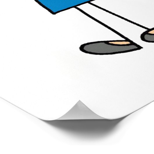 Große Schwester mit kleinen, finsteren Geschenken Poster (Ecke)