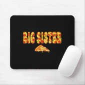 Große Schwester passendes Geburtstagstrupp-Design Mousepad (Mit Mouse)