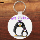 Große Schwester Penguin Schlüsselanhänger (Vorderseite)