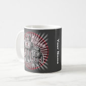 Große Schwester-Roboter-Tasse Kaffeetasse (Vorderseite Links)