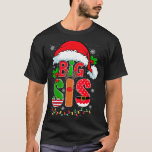 Große Schwester Santa Hut Neue Ankündigung große S T-Shirt