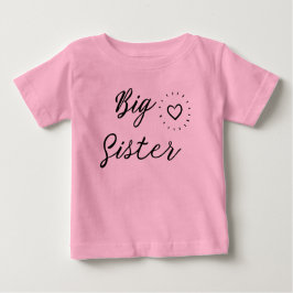 Große Schwester Shirt, Big Sis Shirt, kleine Schwe Baby T-shirt