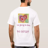 GROSSE SCHWESTER-SHIRT T-Shirt (Rückseite)