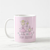 Große Schwester Stock-Prinzessin-Duo Kaffeetasse (Links)