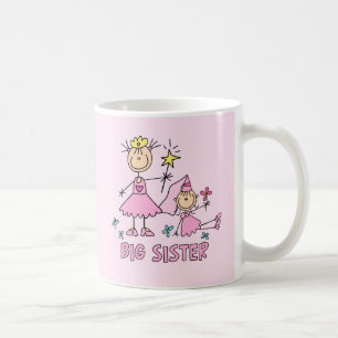 Große Schwester Stock-Prinzessin-Duo Kaffeetasse