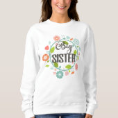 Große Schwester Sweatshirt (Vorderseite)