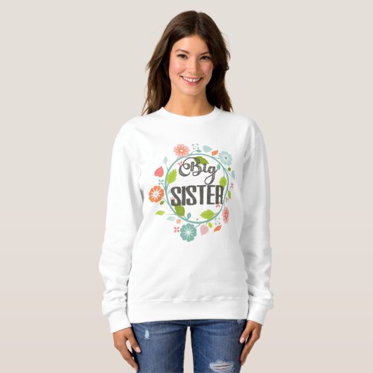 Große Schwester Sweatshirt (Vorne ganz)