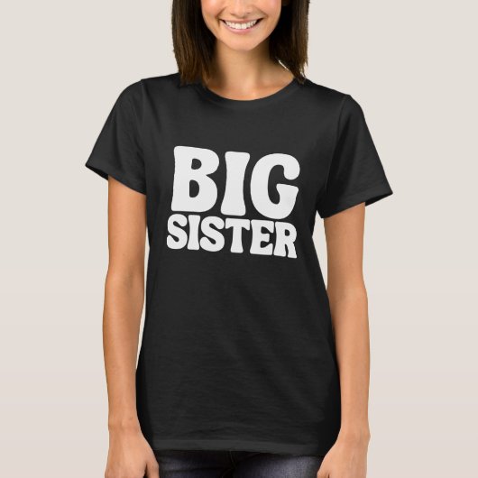 große Schwester T-Shirt (Vorderseite)