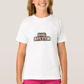 Große Schwester T-Shirt (Vorderseite)