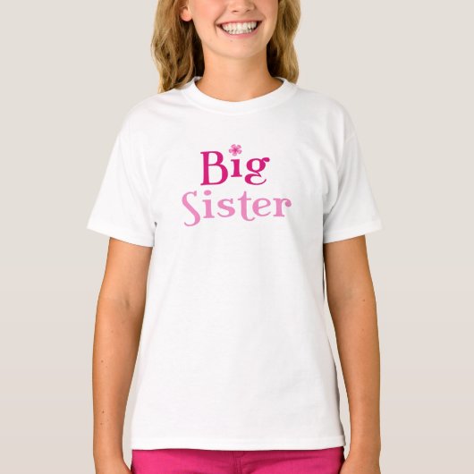 Große Schwester T - Shirt (Vorderseite)