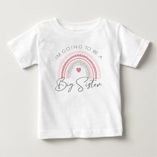 Große Schwester T-Shirt - Große Schwester Oberteil (Vorderseite)