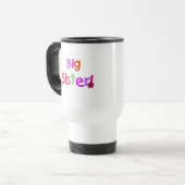 Große Schwester-T - Shirts und Geschenke Reisebecher (Vorderseite Links)