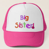 Große Schwester-T - Shirts und Geschenke Truckerkappe (Vorderseite)