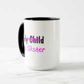 Große Schwester Tasse (Vorderseite Links)