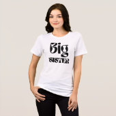 große Schwester Tri-Blend Shirt (Vorderseite voll)