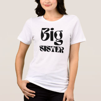 große Schwester Tri-Blend Shirt