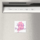 Große Schwester (von einem Jungen) Korea Magnet (In Situ (Geschirrspüler))