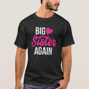 Große Schwester wieder ältere Tochter siegende gro T-Shirt