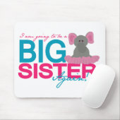 Große Schwester wieder Elephant Mousepad (Mit Mouse)