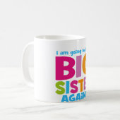 Große Schwester wieder Kaffeetasse (Vorderseite Links)