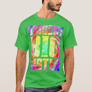 Große Schwester wieder lustige Gefärbte Krawatte G T-Shirt